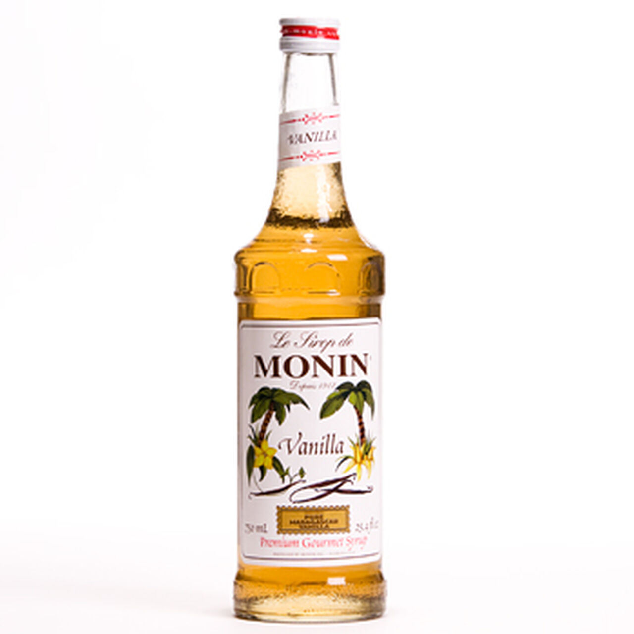 Monin Premium Gourmet Vanilla Syrup - 25.4 fl oz (Kosher)  large