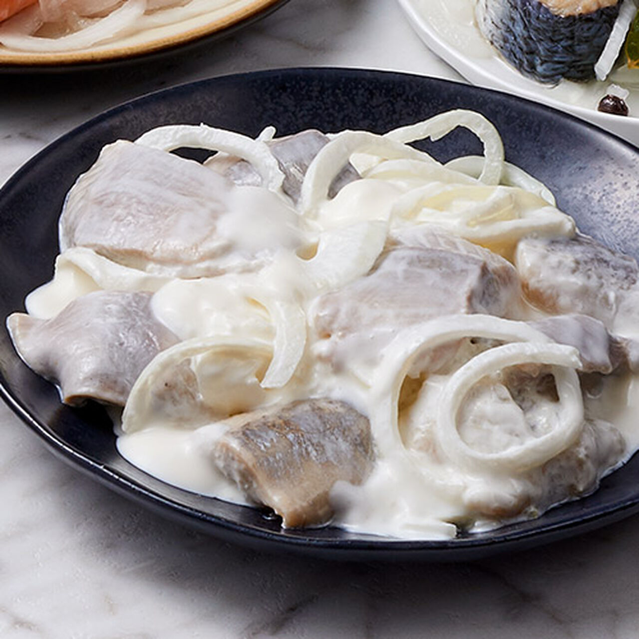 Pickled Herring in Cream Sauce - 2 fillets  large