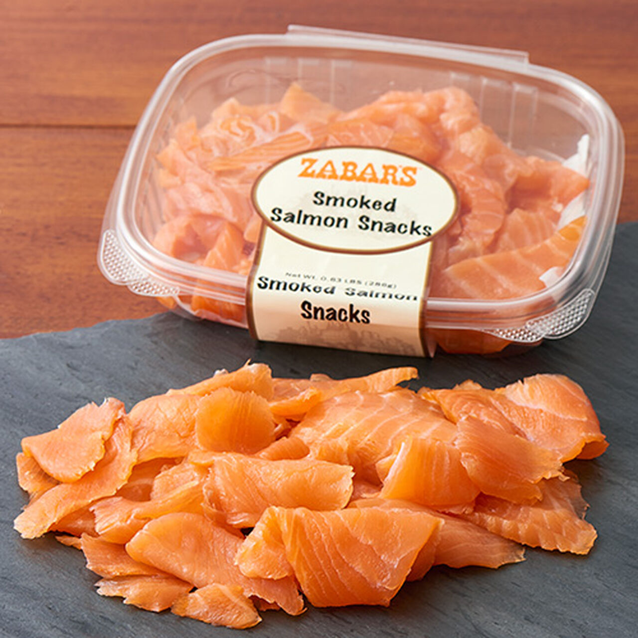 Zabar's Smoked Salmon Snacks (8oz)  large