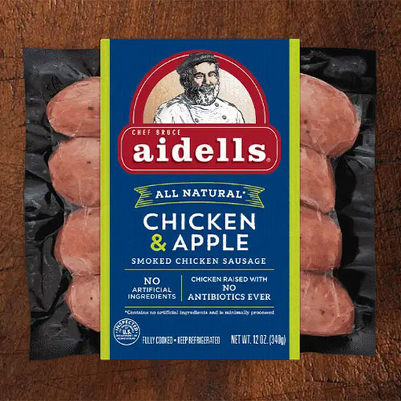 Aidells Smoked Chicken Sausage - 12oz.  large