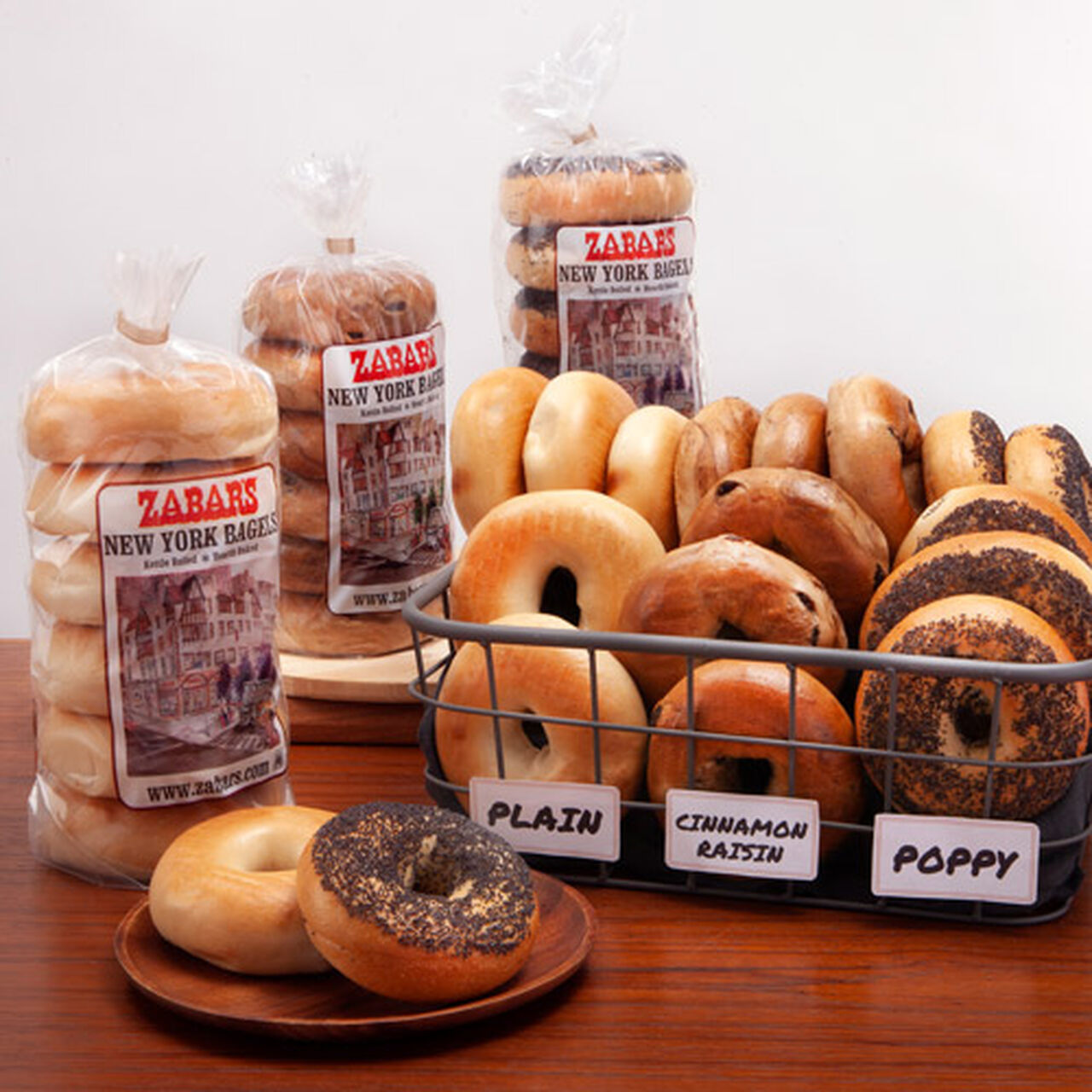 Zabar's NY Original 18 Assorted Bagel Bundle #3 (Kosher)  large