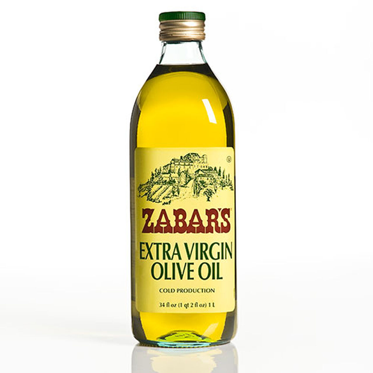 Zabar's Extra Virgin Olive Oil - 34oz (Kosher)  large