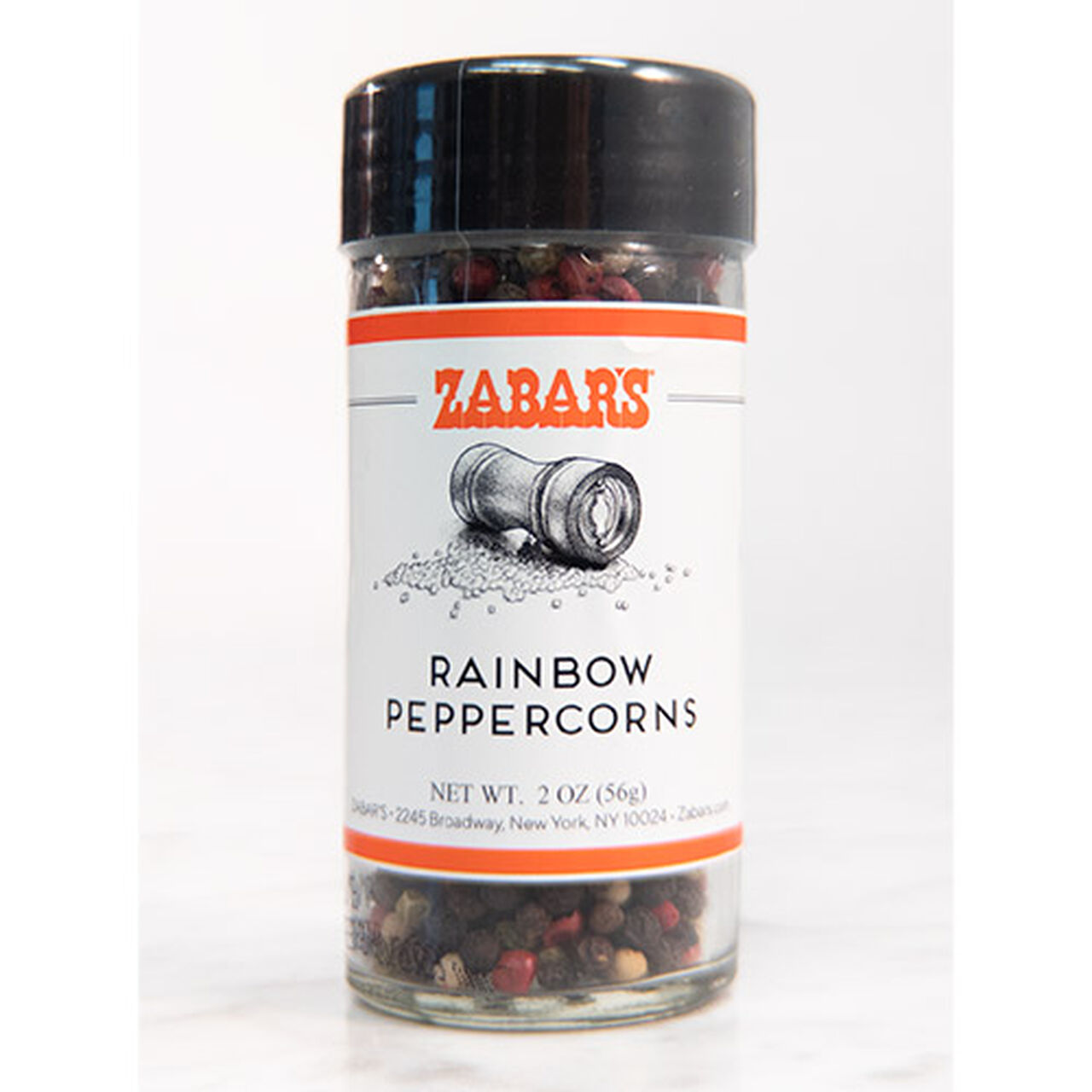 Zabar's Spices - Rainbow Peppercorns 2 oz. (Kosher)  large