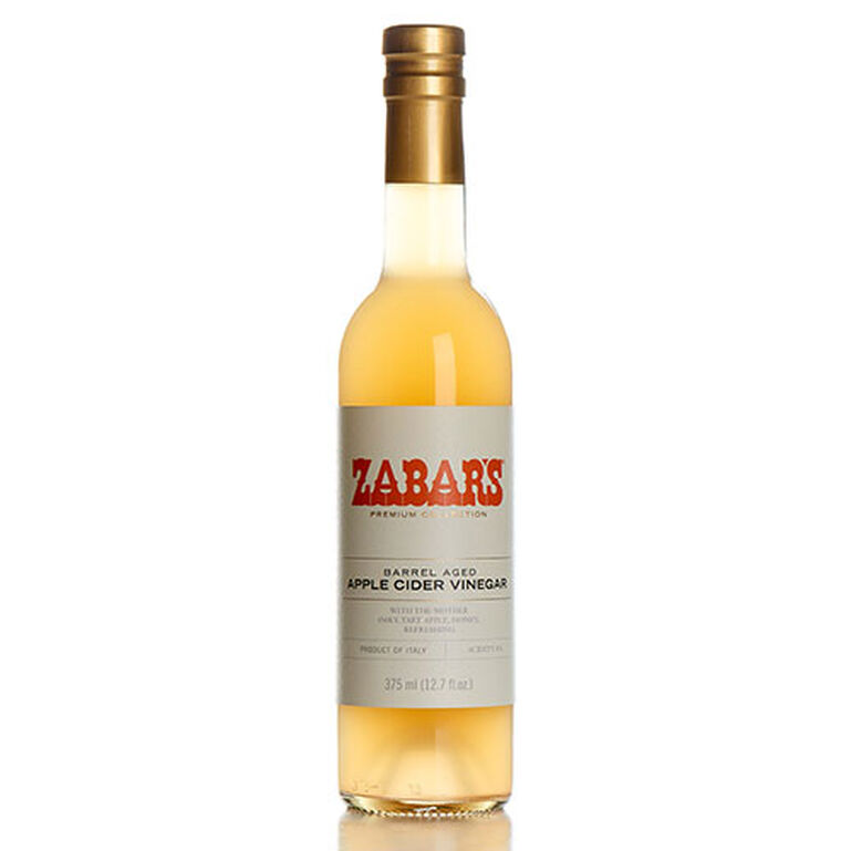 Zabar's Premium Collection Barrel Aged Apple Cider Vinegar 12.7 fl. oz.  large