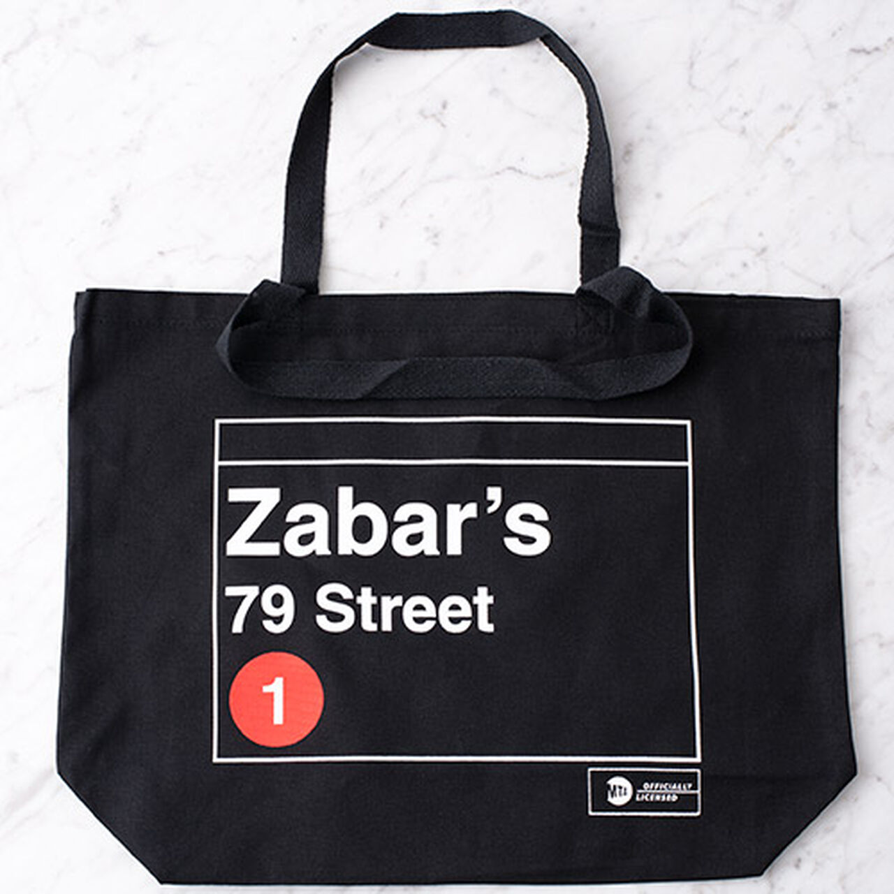 Zabar's 79th Street Subway Tote Bag  large