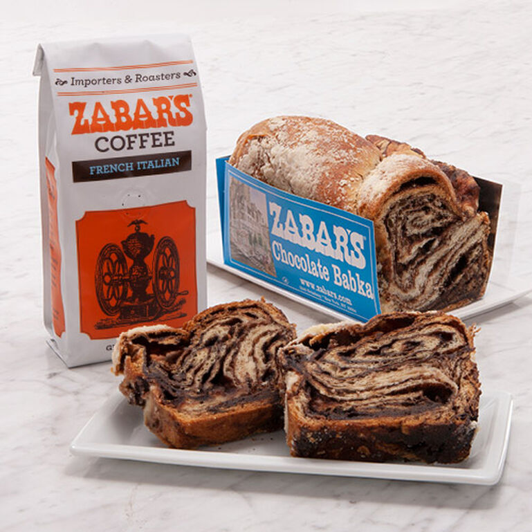 Zabar's Coffee & Chocolate Babka Bundle (Kosher)  large