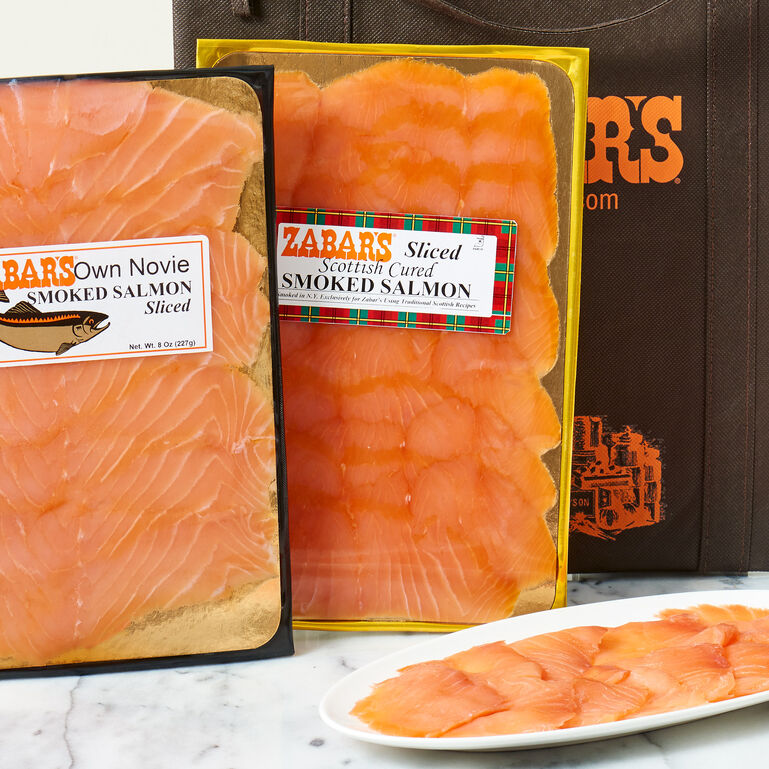 Zabar's Prepack Scotch Cured Nova Salmon (Kosher)  large