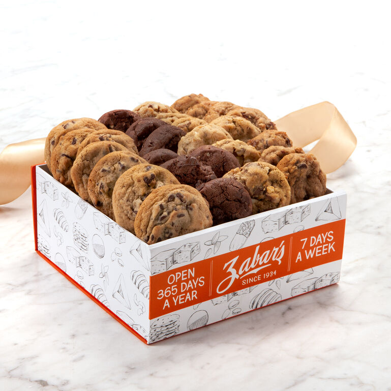 Zabar's Soft Bake Cookie Assortment Box - Approx. 32 oz. (Kosher)  large