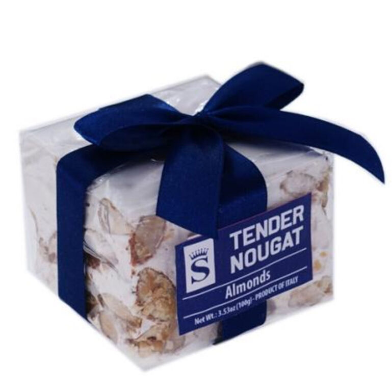 Classic Torrone Square with Almonds 5.29oz  large