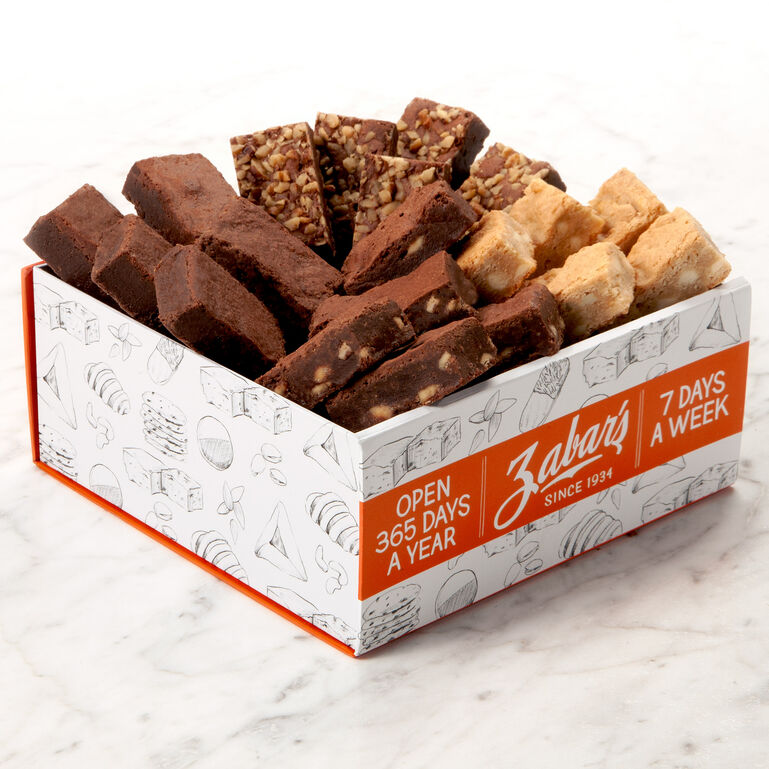 Zabar's Brownie Bites Box -Approx. 24 oz. (Kosher)  large