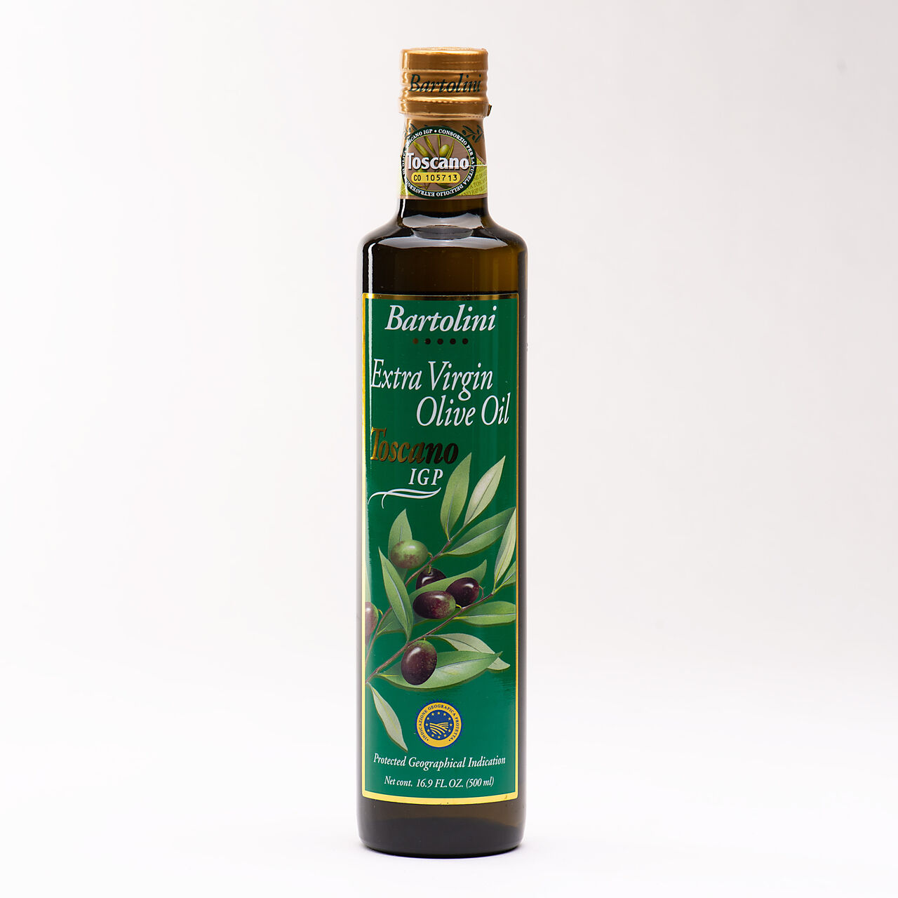 Bartolini Extra Virgin Olive Oil Toscano I.G.P. - 16.9oz.  large