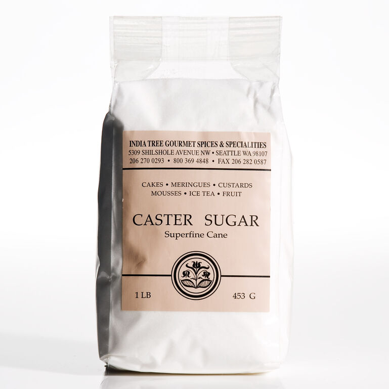 India Tree Caster Sugar Superfine Cane - 1lb  large