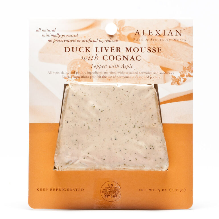 Alexian Duck Liver and Pork Mousse with Cognac 5-oz  large