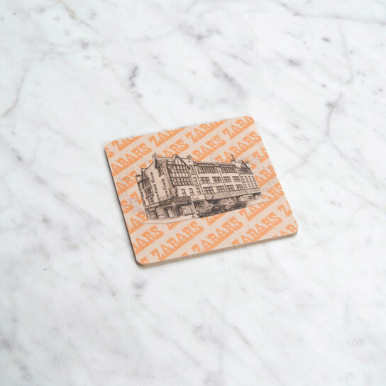 Zabar's Coaster - 4" x 4"  large image number 0