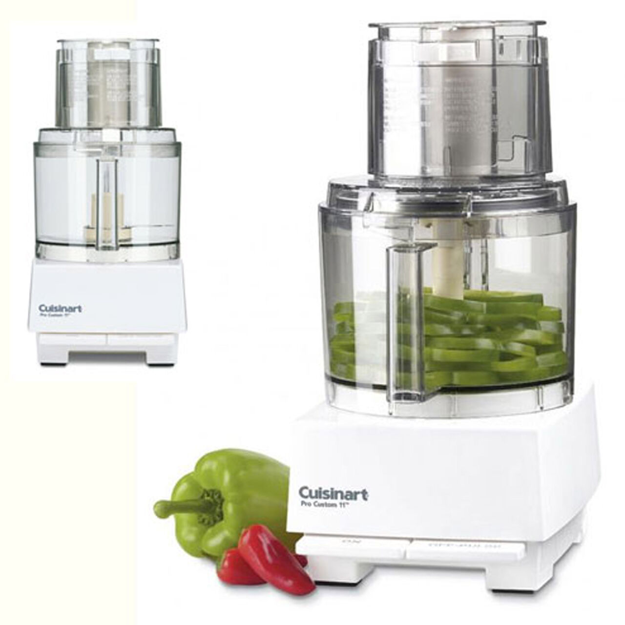 Cuisinart Pro Custom 11 Cup Food Processor White #DLC-8SY  large