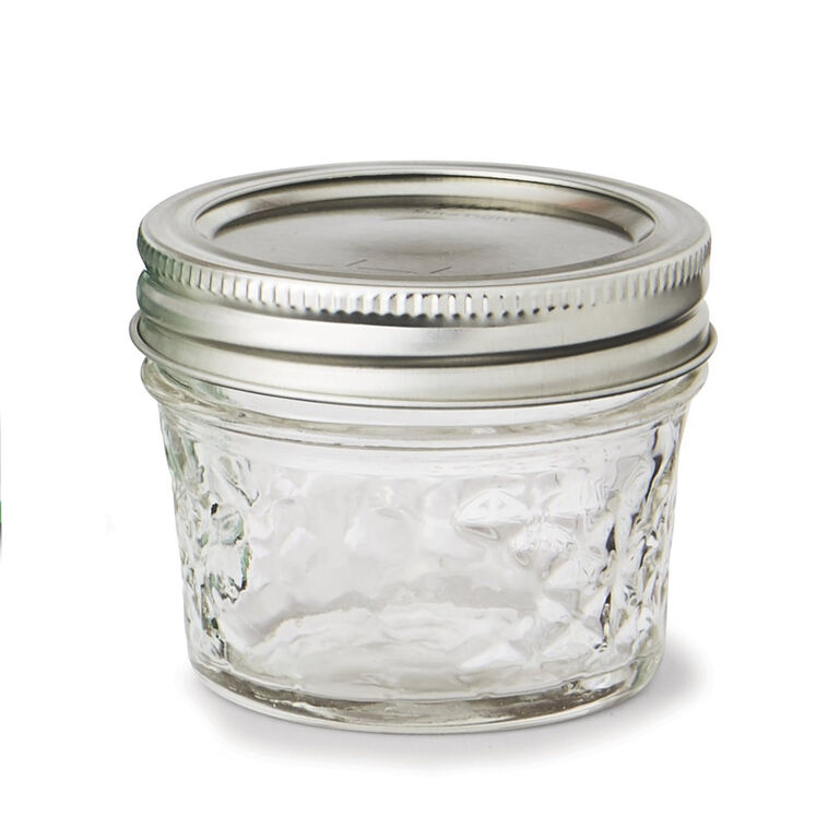 Ball Half-Pint Quilted Jelly Canning Mason Jar #B812-S  large