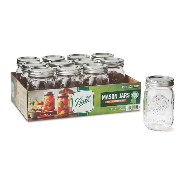 Ball Regular Pint Mason Jar  large