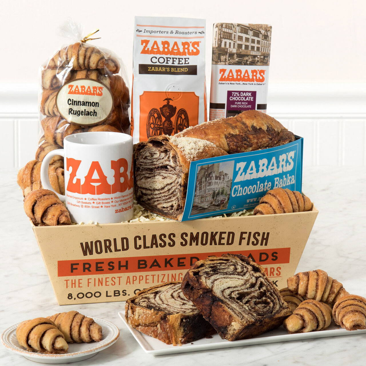 Zabar's Babka & Rugelach Crate (Kosher)  large