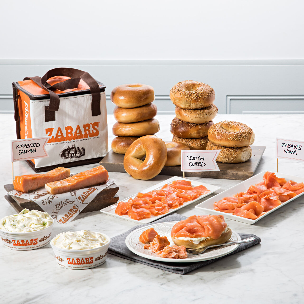 Zabar's Smoked Fish Kit  large