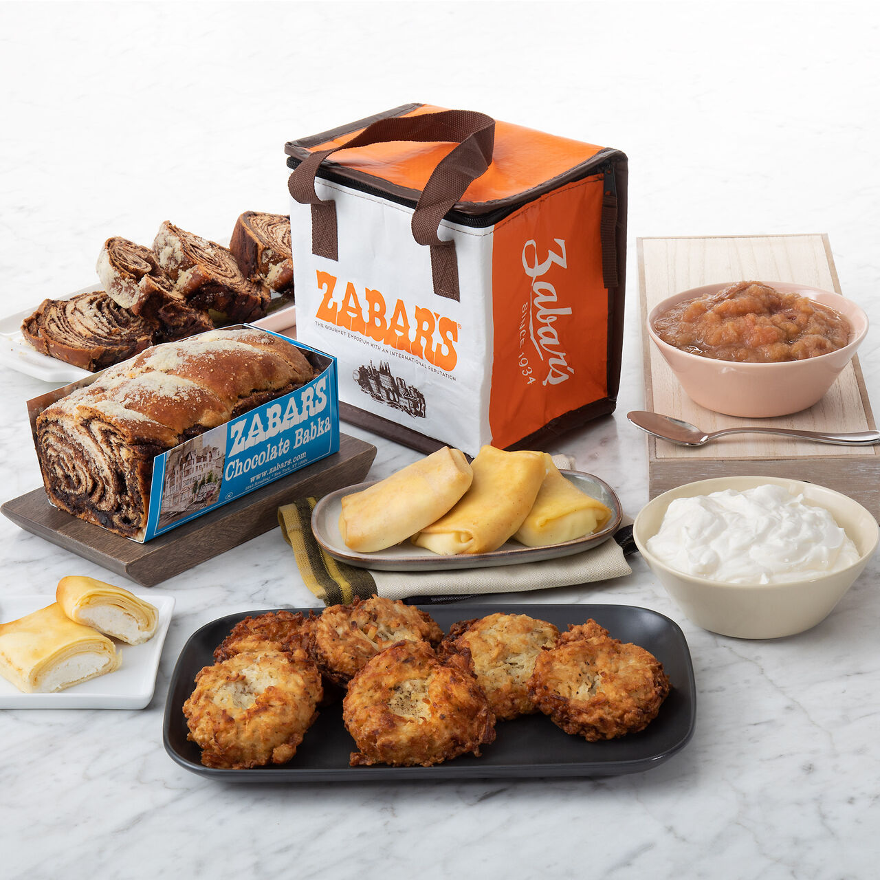 Zabar's Latke and Blintz Bundle  large